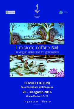 Scopri di più sull'articolo Mostra Naif – 4^ D’avost 2016