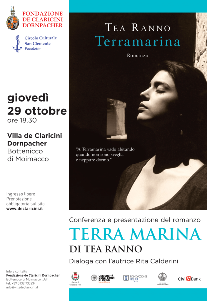 Scopri di più sull'articolo Presentazione del libro “Terramarina” ANNULLATA